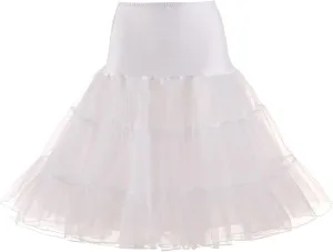 Tutu Skirts for Women Tulle Midi Knee Length Skirt Dress Adult Puffy Tutu Skirt Layered Ballet Tulle Pettiskirts