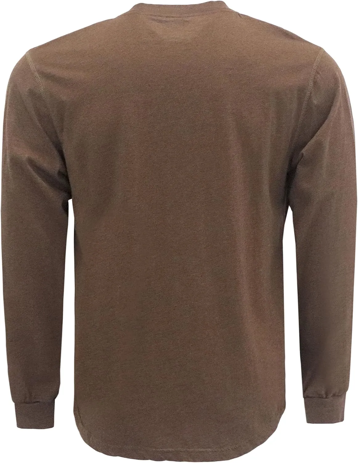 VATRENUS FR Shirts 4oz Lightweight Flame Resistant Henley 100% Cotton Men's Pre-Washed Fire Retardant Base Layer