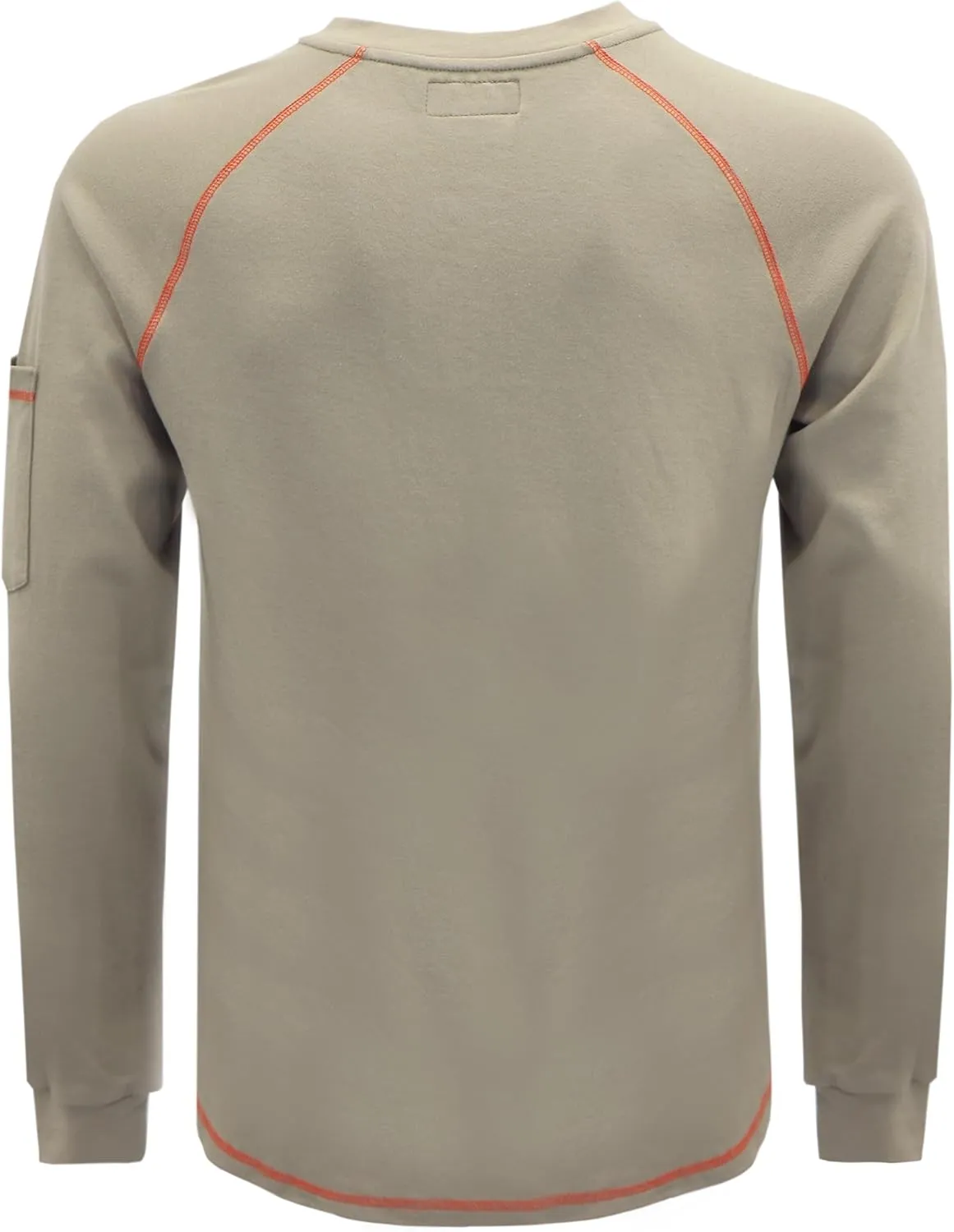 VATRENUS FR Shirts Henley 5.5oz 100% Cotton Flame Resistant Long Sleeve T-Shirts