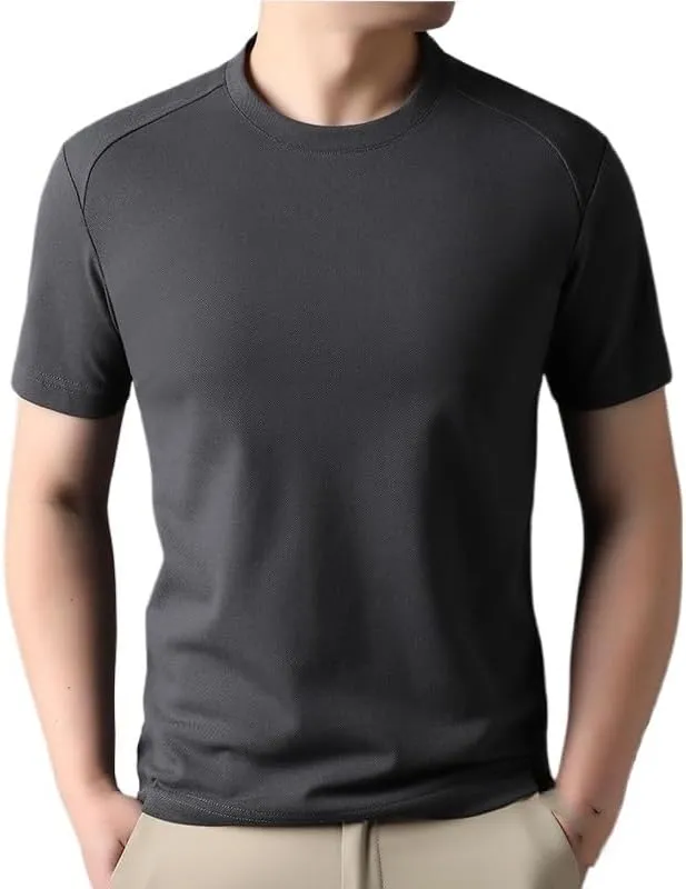 Versatile Men's Casual Crew Neck T-Shirts for Relaxed Outfits