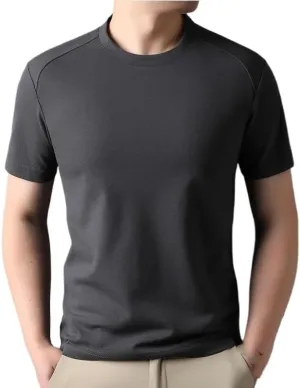 Versatile Men's Casual Crew Neck T-Shirts for Relaxed Outfits