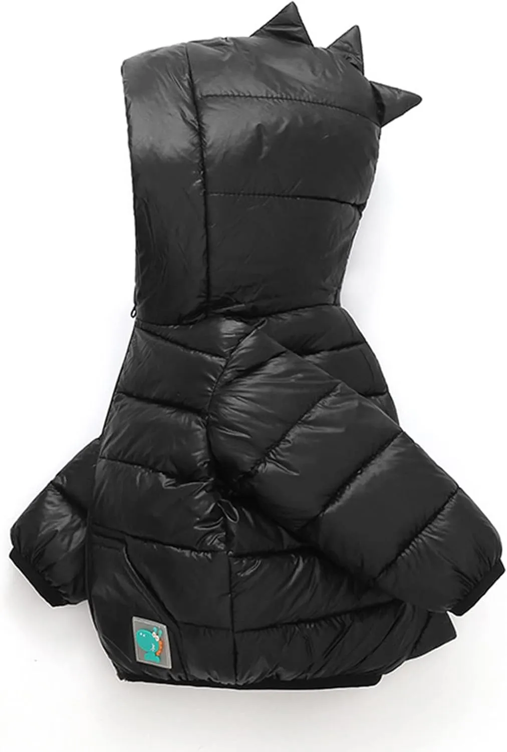 Winter Coats Kids Toddler Kids Baby Boys Girls Winter Warm Solid Dinosaur Padded Coats Outerwear Hooded Youth Jacket