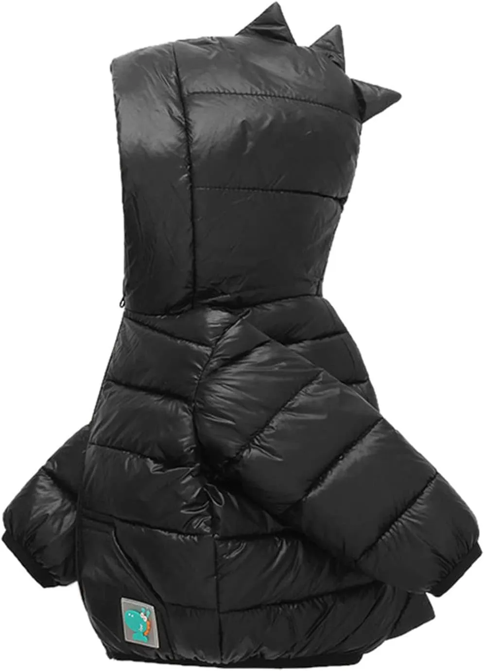 Winter Coats Kids Toddler Kids Baby Boys Girls Winter Warm Solid Dinosaur Padded Coats Outerwear Hooded Youth Jacket