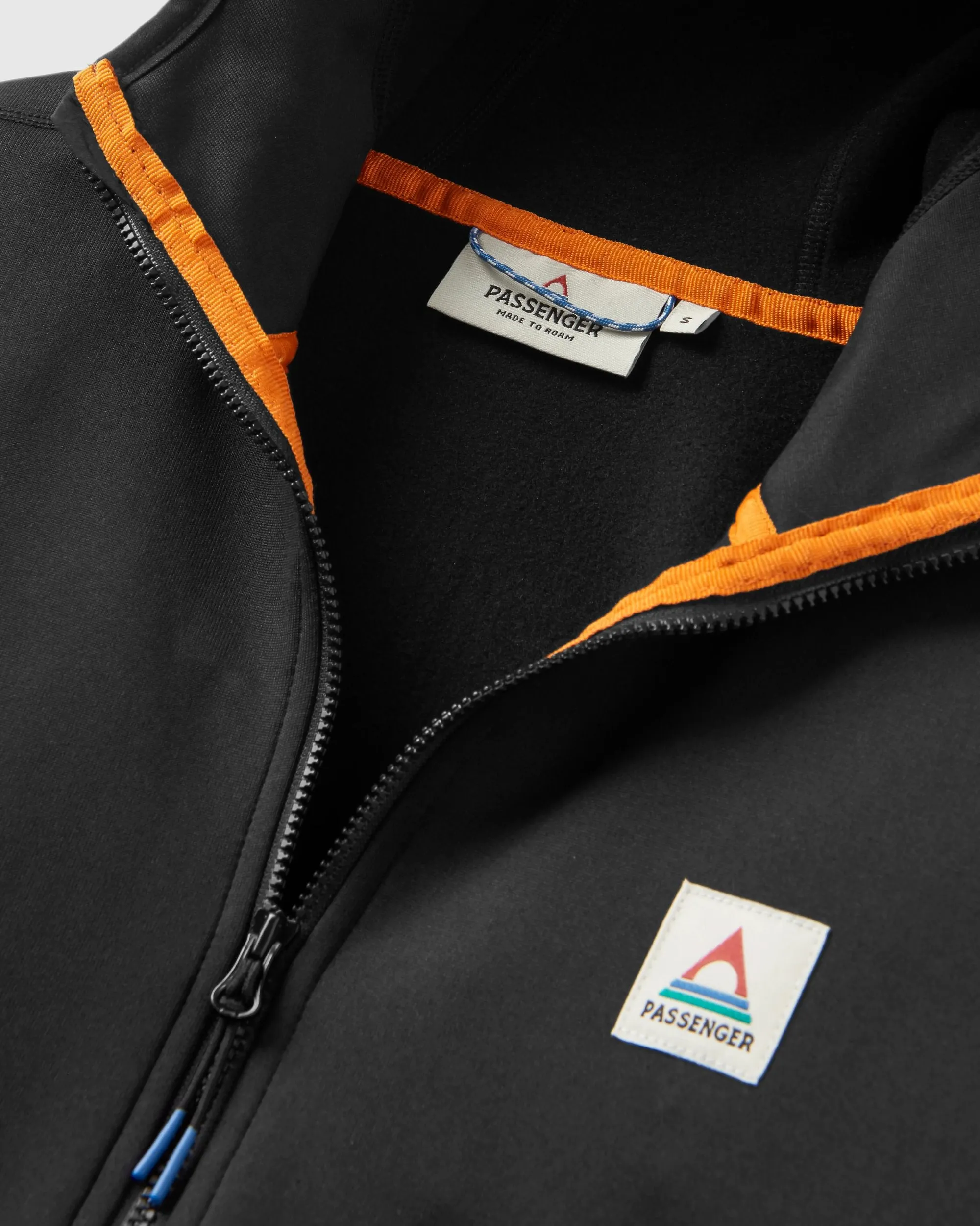 Wintergreen Recycled Polartec Fleece Hoodie - Black