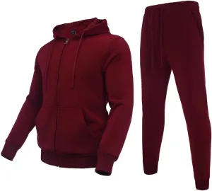 Zusmen Tracksuit Mens, Track Jackets and Pants 2 Piece Outfit