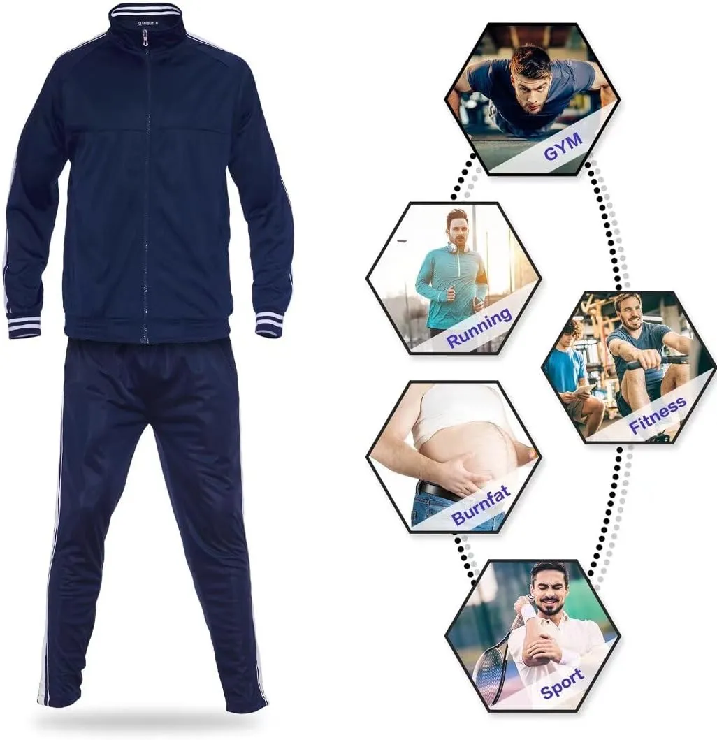 Zusmen Tracksuit Mens, Track Jackets and Pants 2 Piece Outfit